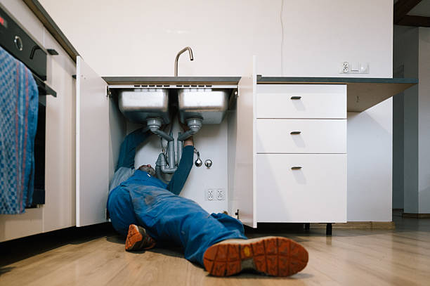 Professional Plumbing technician working in Rancocas, NJ